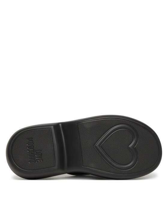 LOVE MOSCHINO Шльопанці LOVE MOSCHINO JA28207I0MI40000 Чорний