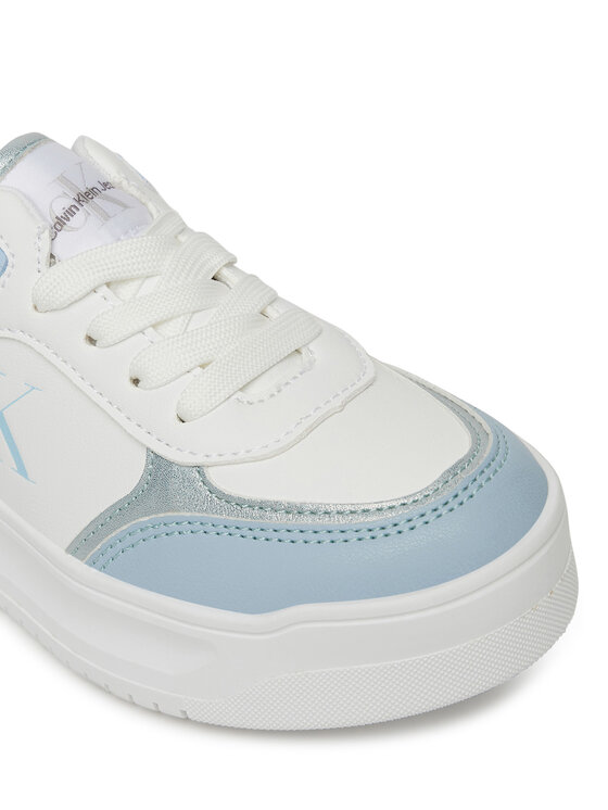 Calvin Klein Jeans Sneakers Calvin Klein Jeans Low Cut Lace-Up V3A9-82020-1355 Alb