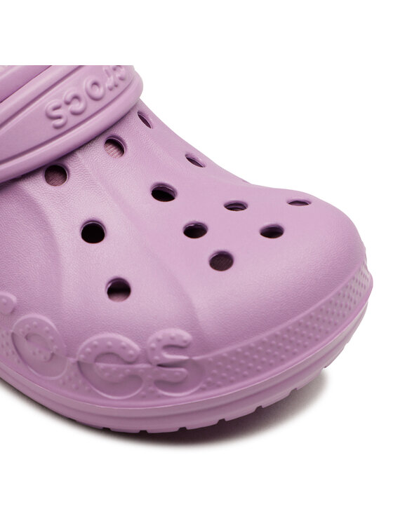 Crocs Шльопанці Crocs Baya Lined Clog K 207500-5Q5 Фіолетовий
