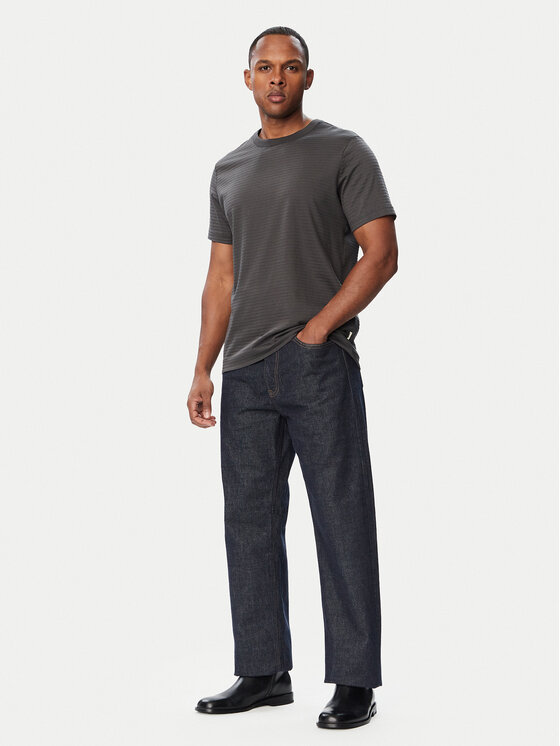Calvin Klein Calvin Klein Camiseta LV04LG203G Gris oscuro Regular Fit