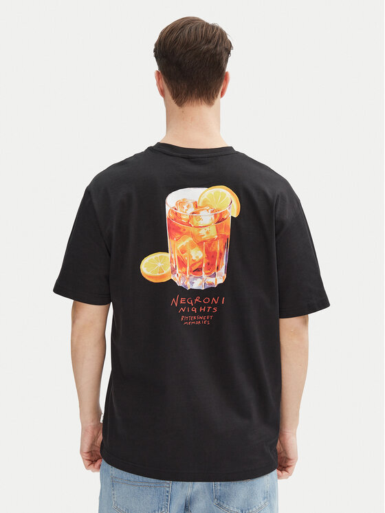 Only & Sons Only & Sons Футболка Spritz 22034398 Чорний Relaxed Fit