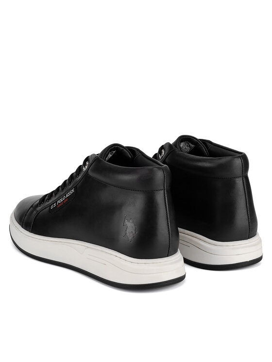 U.S. Polo Assn. Черевики U.S. Polo Assn. BASKET001M/DL1 Чорний