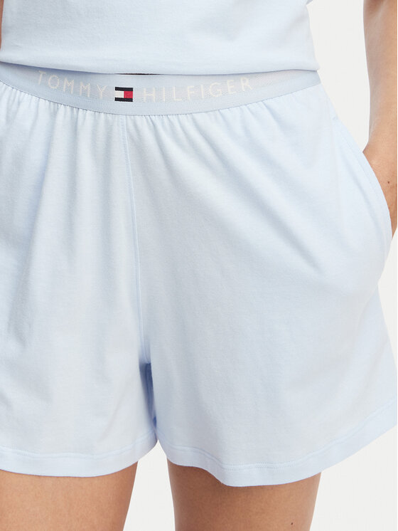 Tommy Hilfiger Tommy Hilfiger Pijama UW0UW05912 Azul claro Regular Fit