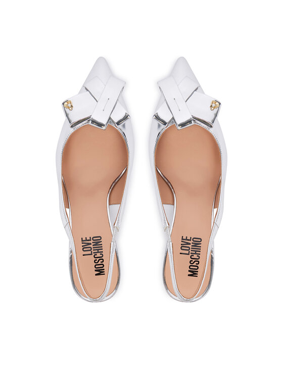 LOVE MOSCHINO Туфлі LOVE MOSCHINO JA10366G0OJE090B Срібний