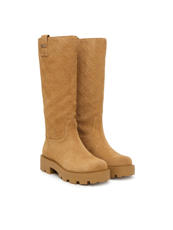 Guess Ilgaauliai Guess FLFL2Y SUE11 Šviesiai ruda