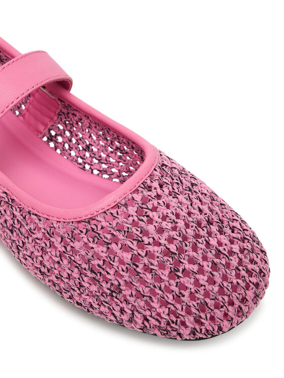 Tommy Jeans Balerīnas Tommy Jeans Tjw Knitted Ballerina EN0EN03030 Rozā