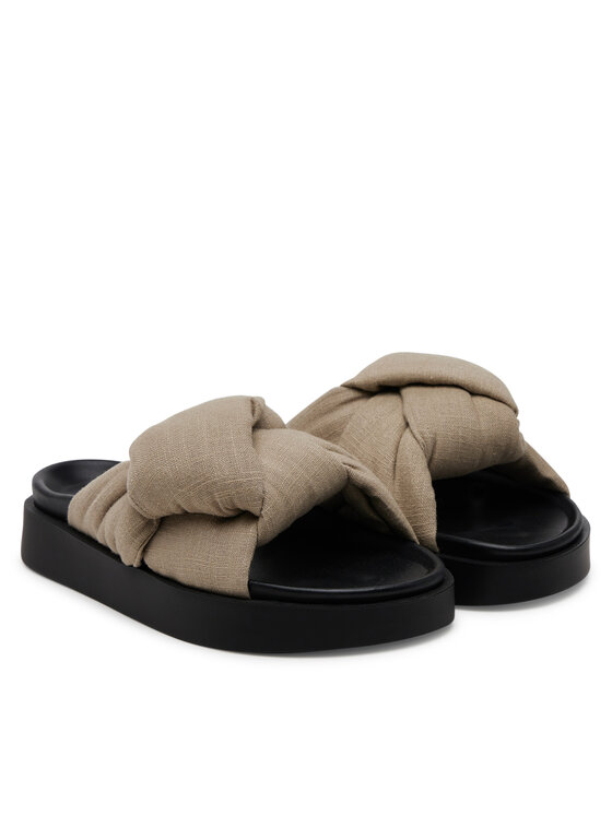 Inuikii Шльопанці Inuikii Oversized 70104-147 708 Бежевий