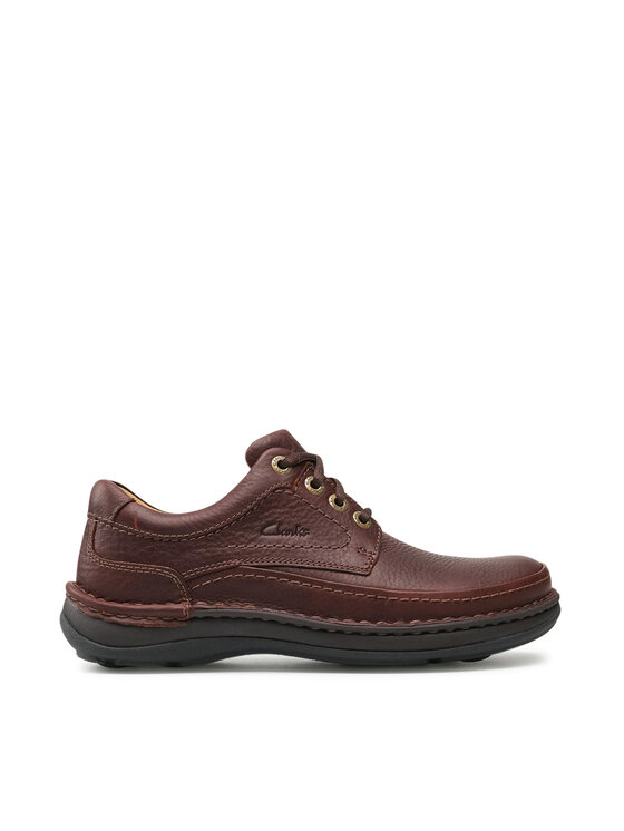 Clarks Туфлі Clarks Nature Three 203390057 Коричневий