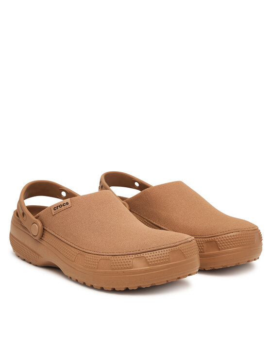 Crocs Шльопанці Crocs Classic Crafted Clog 211354 Бежевий