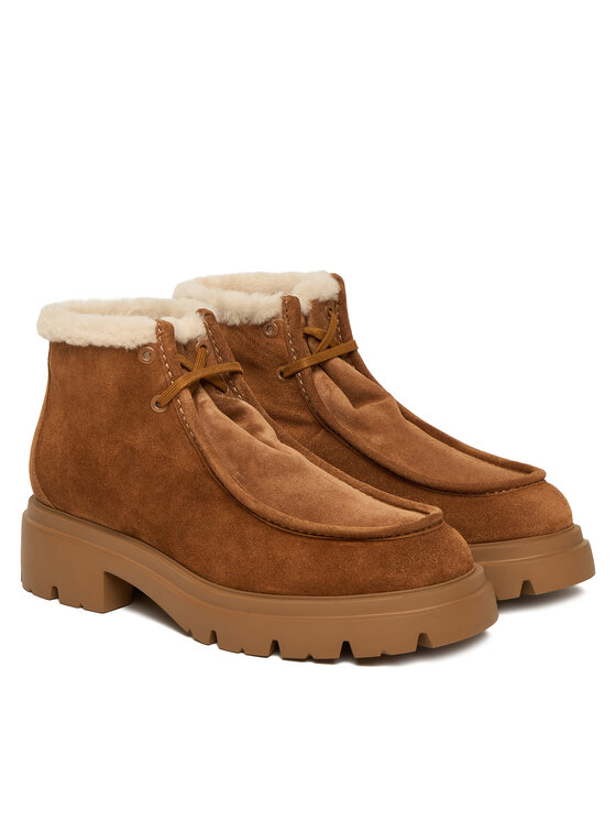 Stuart Weitzman Черевики Stuart Weitzman Hudson Shrling SM607 YHV Мідний