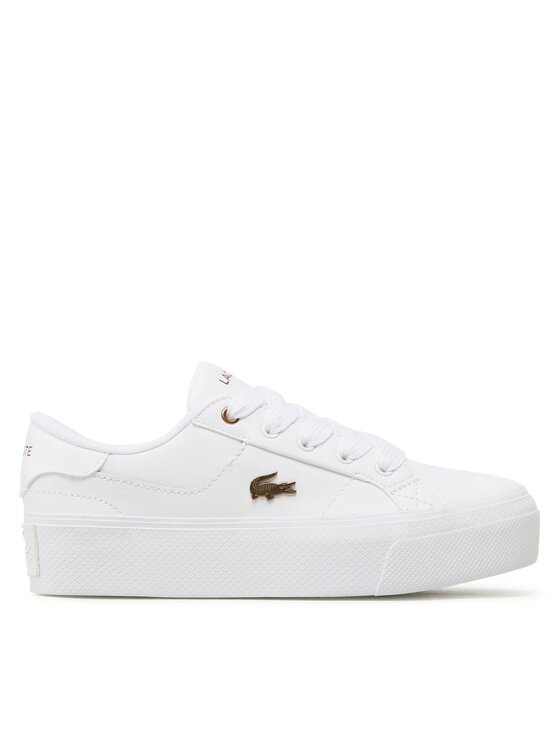 Lacoste Sneakersy Lacoste Ziane Platform 123 1 Cfa 745CFA001321G Biały