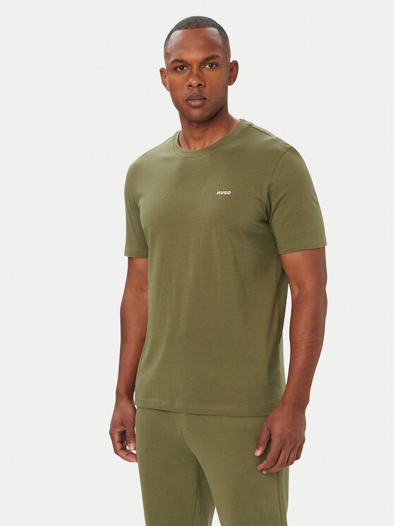 HUGO HUGO Camiseta Dero222 50466158 Verde Regular Fit