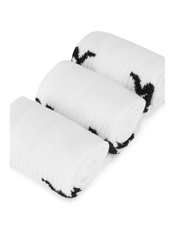Kappa Довгі шкарпетки Kappa Z4444_AW24 (3-PACK) Білий