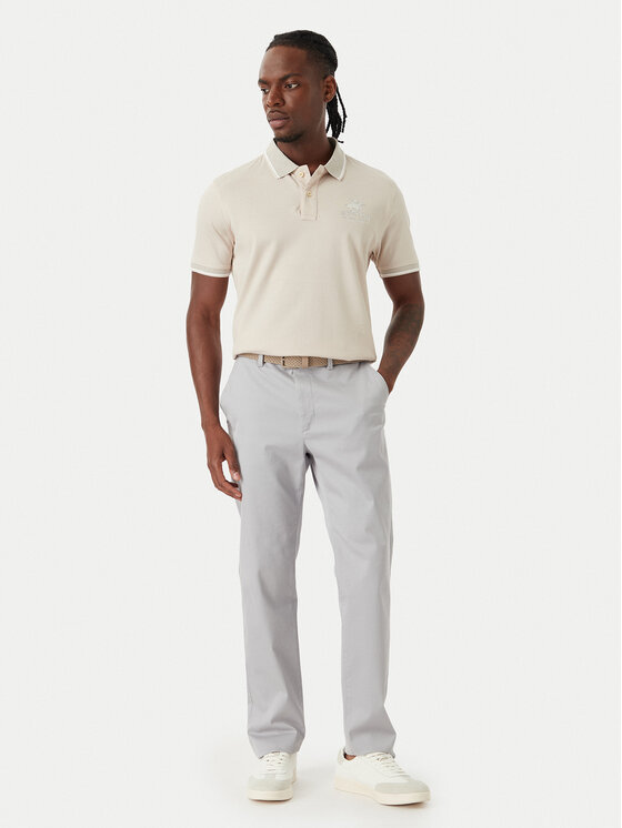 Beverly Hills Polo Club Beverly Hills Polo Club Polo M2607-HR Beis Regular Fit