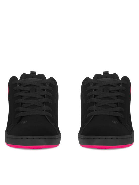 DC Shoes Sneakersy DC Shoes COURT GRAFFIK 300678-BHP Čierna