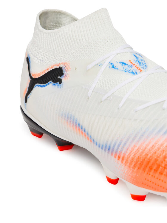 Puma Čevlji za nagomet Puma Future 8 Pro Fg/Ag 108588 01 Bela