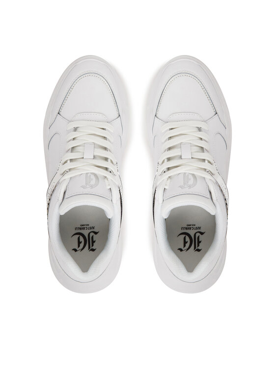 Just Cavalli Sneakersy Just Cavalli 78RA3SL9 Biela