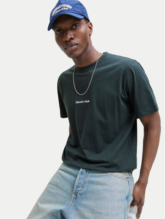 Jack & Jones Jack & Jones Camiseta Norrebro 12282892 Gris Relaxed Fit