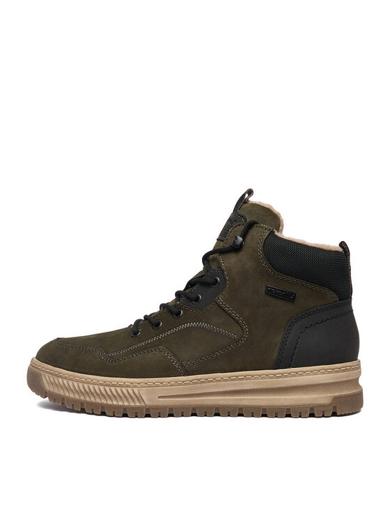 Rieker Botines planos Rieker CEO-38554-55 Verde oscuro