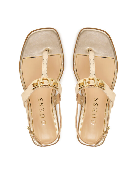 Guess Босоніжки Guess FLJRMY LEM03 Золотий