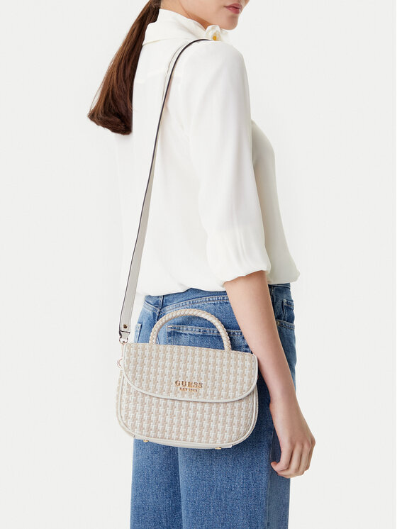 Guess Сумка Guess Mirema HWWG96 31200 Кремовий