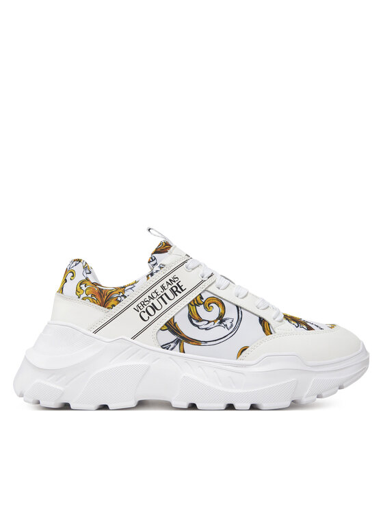 Versace Jeans Couture Снікерcи Versace Jeans Couture 78YA3SC2 Білий