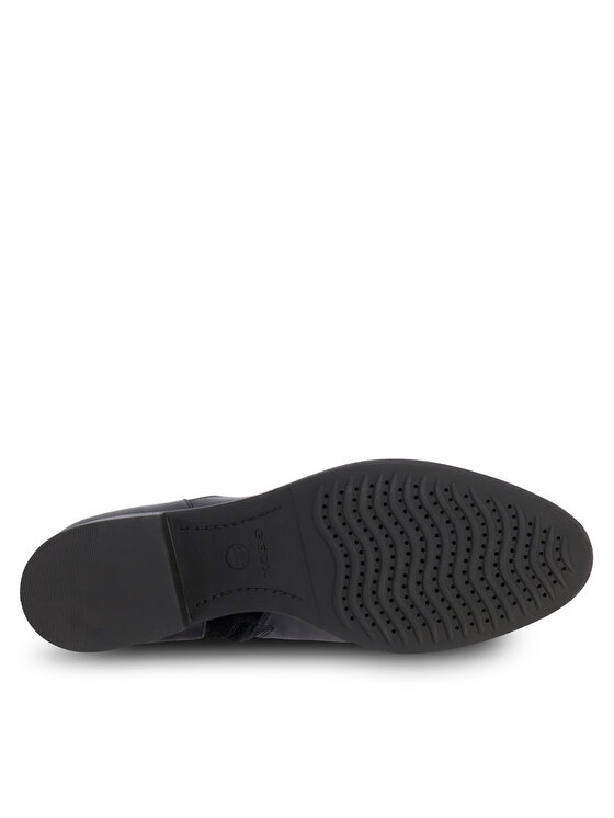 Geox Škornji Geox D Felicity D36G1D 04322 C9999 Črna