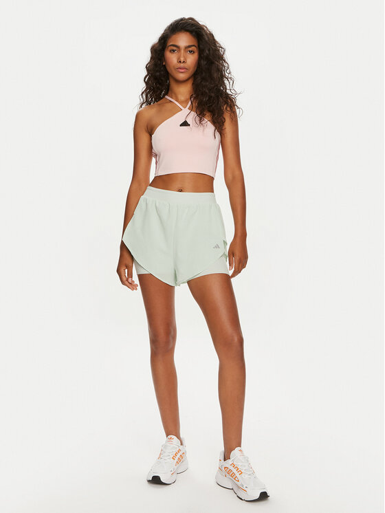 adidas adidas Marškinėliai Tiro Cut 3-Stripes Summer IX3504 Rožinė Slim Fit