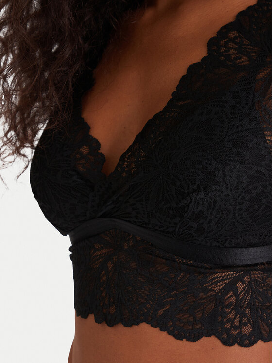 Hunkemöller Hunkemöller Top de sujetador Posie 302448 Negro