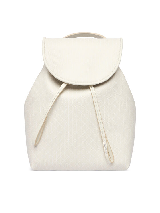 Calvin Klein Ruksak Calvin Klein Emblem Aop Mini Backpack LV04F3507G Bijela