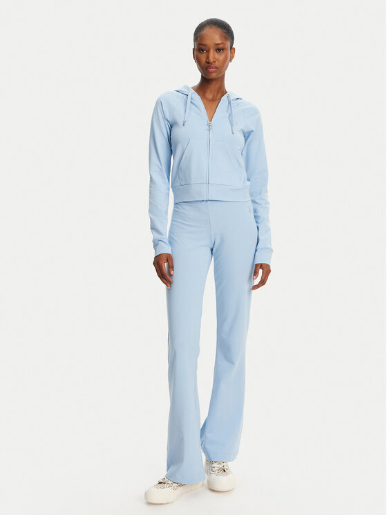 Juicy Couture Juicy Couture Pantalones de chándal Apollo JCWBJ125311 Azul claro Flared Leg
