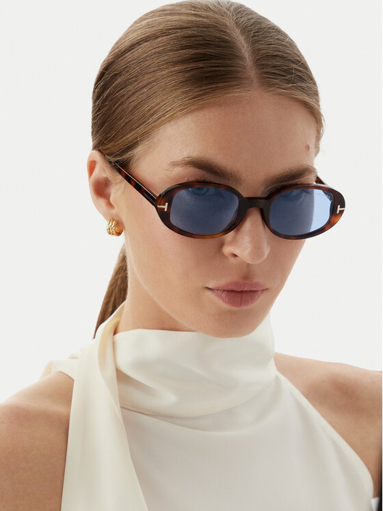 Tom Ford Сонцезахисні окуляри Tom Ford FT1364 53V Коричневий