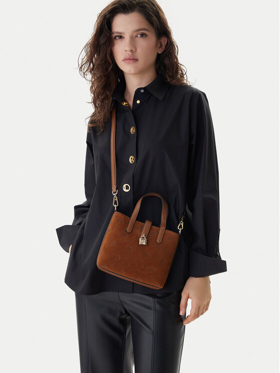 KARL LAGERFELD Ročna torba KARL LAGERFELD B1W30104 Rjava