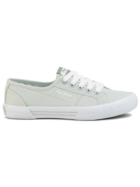 Pepe Jeans Гуменки Pepe Jeans Aberlady Eco PLS31016 Зелен