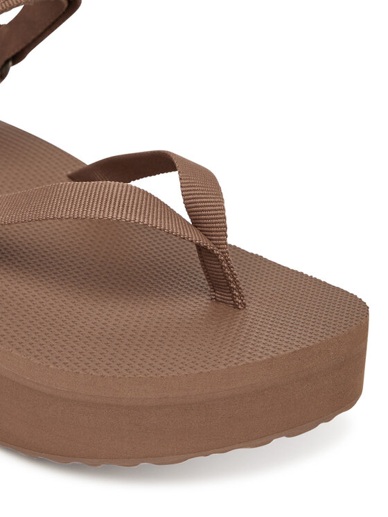 Teva Sandales Teva Flatform Slim 1164630 Brūns