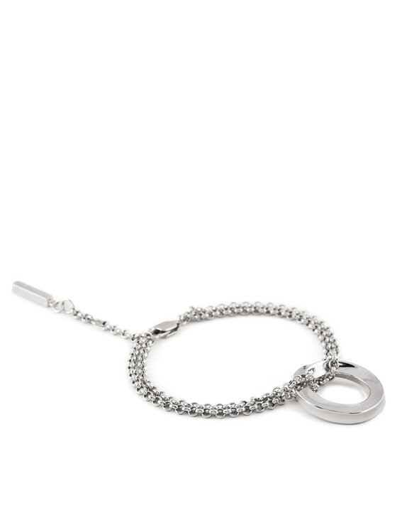 Calvin Klein Náramek Calvin Klein 35000336 Stříbrná