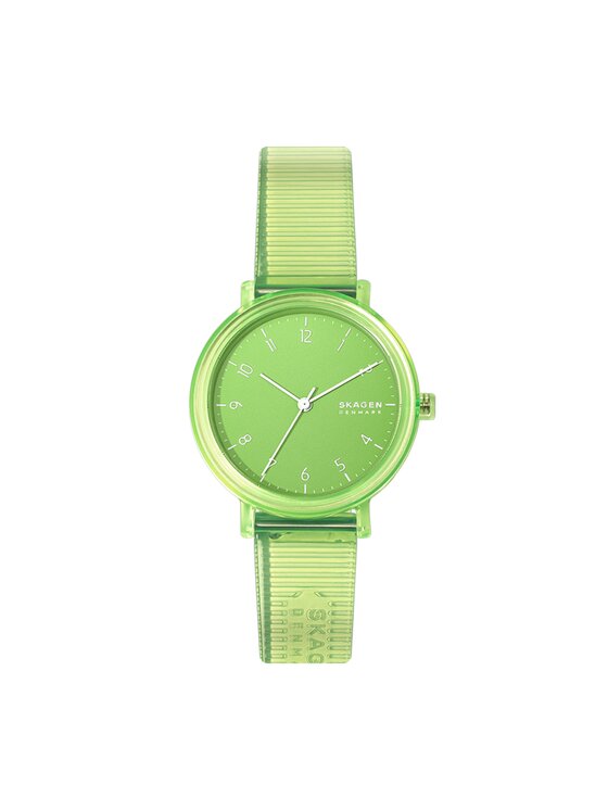 Skagen Годинник Skagen Aaren Transparent Three SKW2857 Зелений