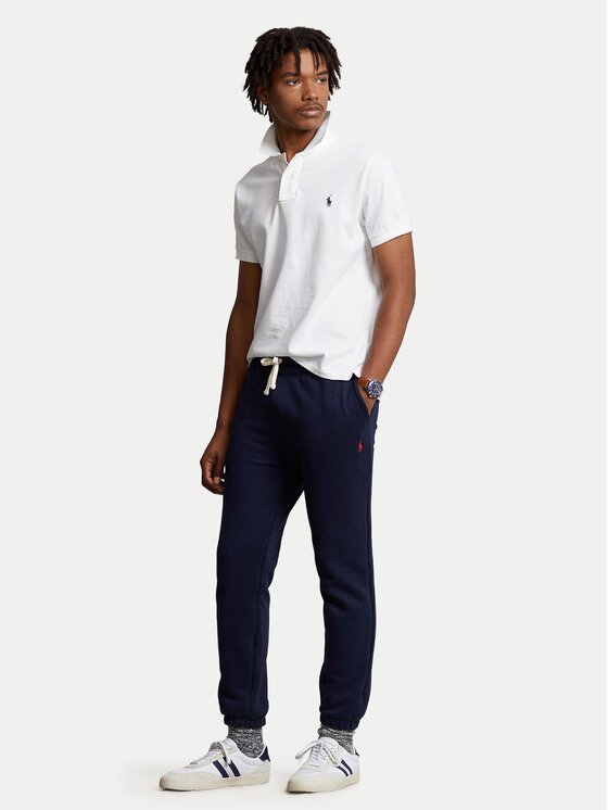 Polo Ralph Lauren Polo Ralph Lauren Поло Core Replen 710548797 Білий Slim Fit