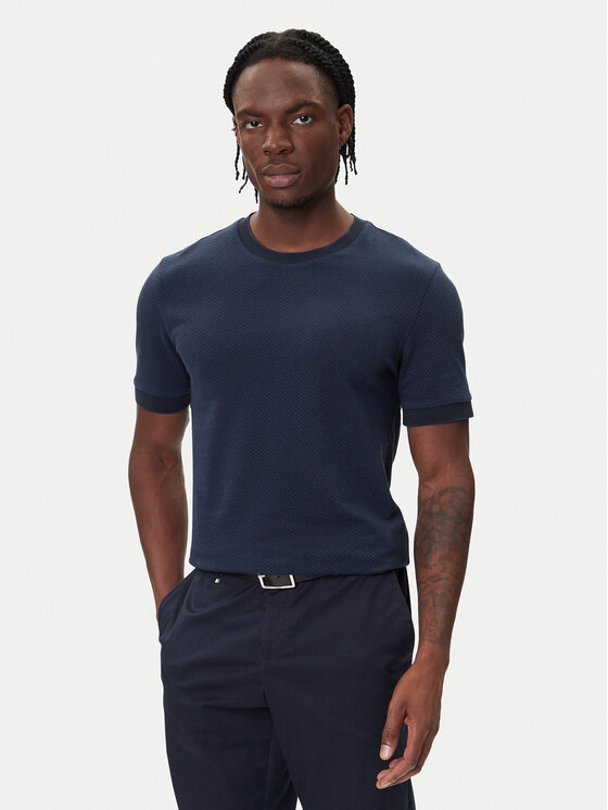 BOSS BOSS Camiseta H-Thompson 06 50549602 Azul marino Regular Fit