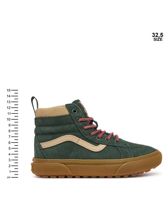 Vans Sneakersy Vans SK8 Hi Insulated VN000V91TD81 Zielony ciemny