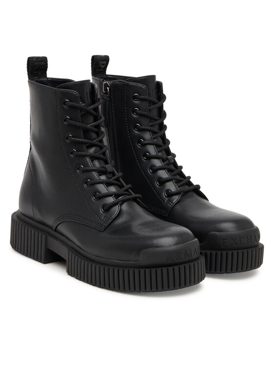 Armani Exchange Черевики Armani Exchange XDN031 XV875 00002 Чорний
