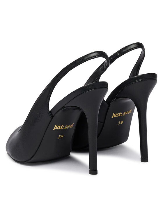 Just Cavalli Босоніжки Just Cavalli 80RA3S56 ZPB90 Чорний