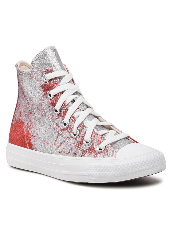 Converse Sneakers Converse Ctas Hi 571375C Ασημί