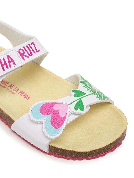 Agatha Ruiz de la Prada Босоніжки Agatha Ruiz de la Prada 262979 S Білий