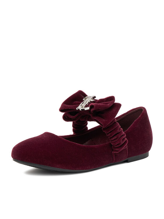 Juicy Couture Балеринки Juicy Couture CEO-CS6515-01 Бордо
