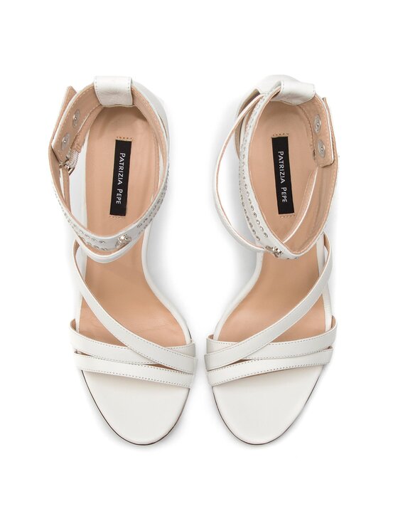 Patrizia Pepe Босоніжки Patrizia Pepe 2V8645/A2UX-W146 Білий