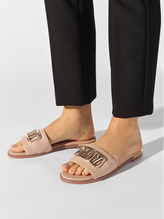 DKNY Чехли DKNY K1331561 Бежов