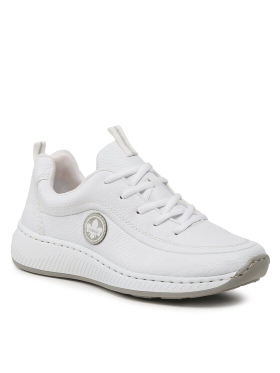 Rieker Sneakersy Rieker N5504-80 Biały