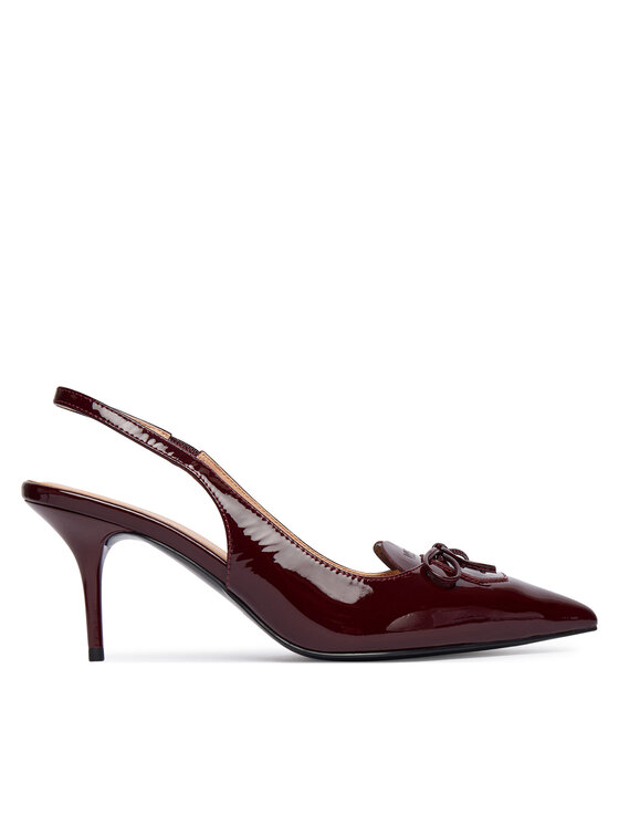 LOVE MOSCHINO Lodičky LOVE MOSCHINO JA10517G0NIH0556 Bordó