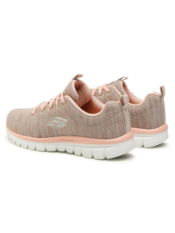 Skechers Sportcipők Skechers Twisted Fortune 12614/NTCL Bézs